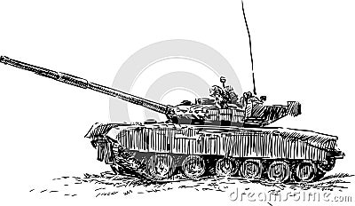 Tank Vector Illustration