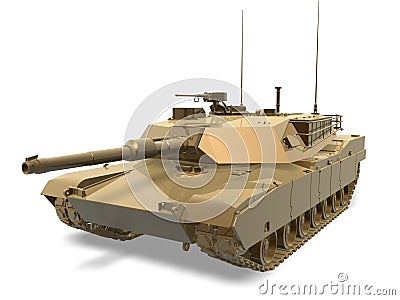 Tank of war Stock Photo