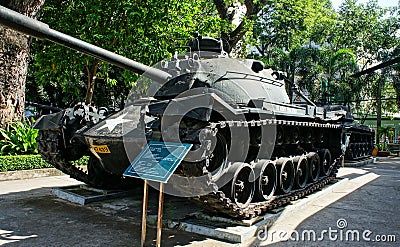 Tank at War Remnants Museum Editorial Stock Photo