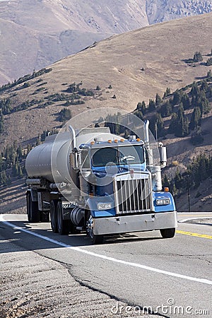 Tanker Truck Stock Photo
