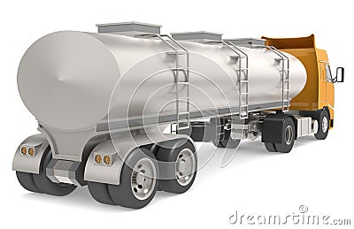 Tanker truck Stock Photo