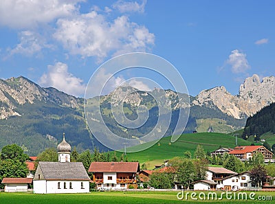 Tannheim,Tannheimer Tal,Tirol,Austria Stock Photo