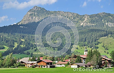 Tannheim,Tannheimer Tal,Tirol,Austria Stock Photo