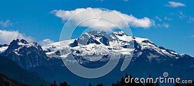 Tantalus Peaks Canada Stock Photo