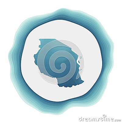 Tanzania logo. Vector Illustration