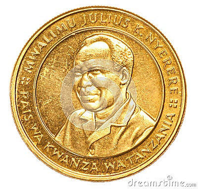 100 Tanzanian shilling coin Stock Photo