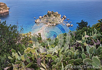 Taormina, Sicily. Stock Photo