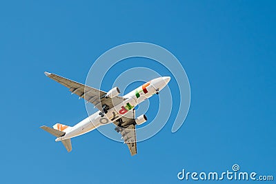 Tap Air Portugal Passenger Airplane Take Off From Humberto Delgado Airport In Lisbon City Editorial Stock Photo