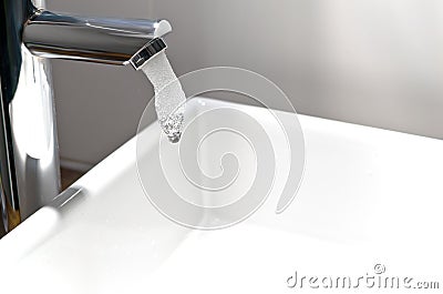 tap water Stock Photo