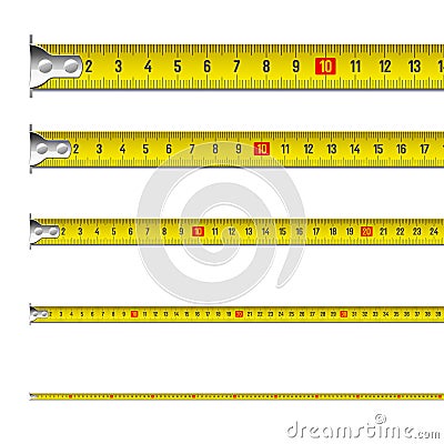 Tape measure Vector Illustration