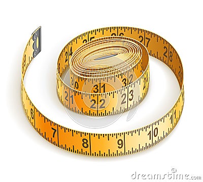 Tape measure Vector Illustration