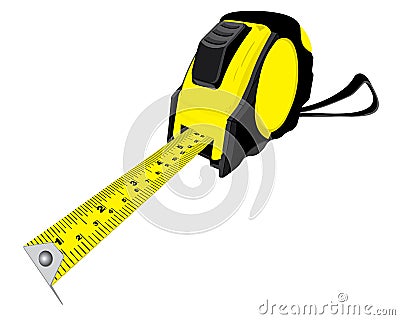 TAPE MEASURE Vector Illustration