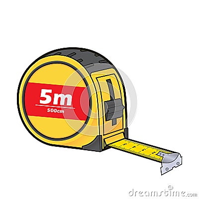 Tape measure Vector Illustration