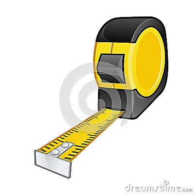 Tape measure Vector Illustration