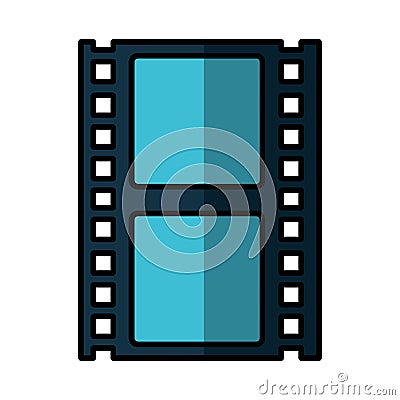 Tape record isolated icon Vector Illustration