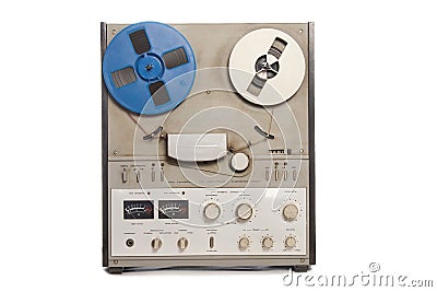 Tape recorder Stock Photo