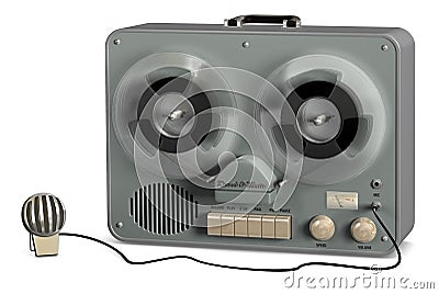 Tape Recorder Stock Photo