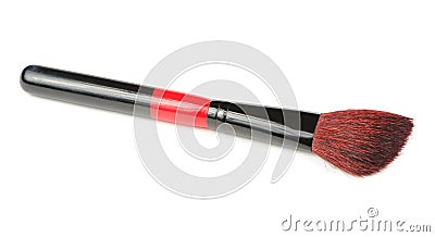 Tapered Blush Brush Isolated on White Background Stock Photo