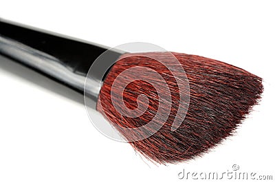 Tapered Blush Brush on White Background Stock Photo