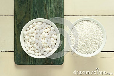 Tapioca pearls Stock Photo
