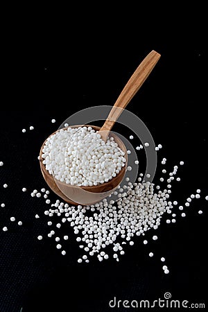 Tapioca pearls Stock Photo