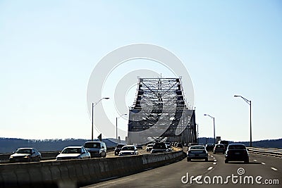 Tappan Zee Bridge Stock Photo