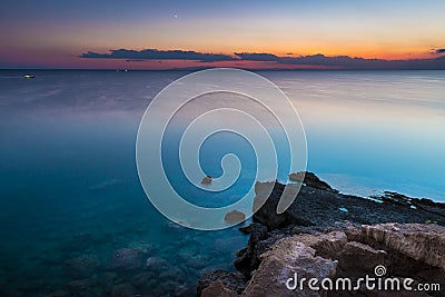 Taranto coastline Stock Photo