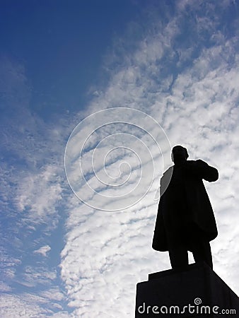 Taras Shevchenko monument, Cherkasy, Ukraine Stock Photo