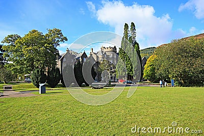 Tarbet in Autumn, Scotland, UK Stock Photo