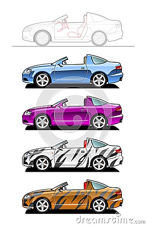 Targa Vector Illustration