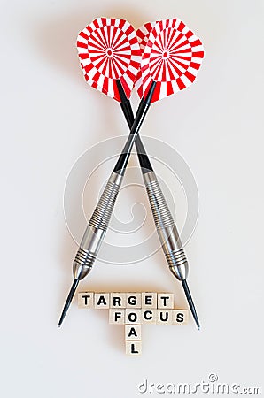 Target Focus Goal Stock Photo