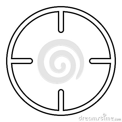 Target icon Vector Illustration