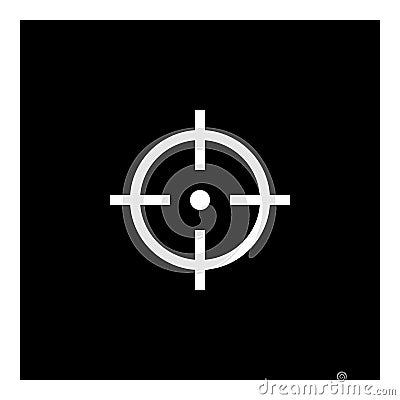 Target icon Stock Photo