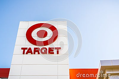 Target logo Editorial Stock Photo