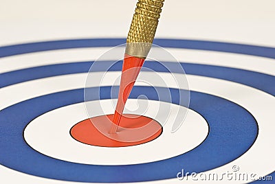 On Target Stock Photo