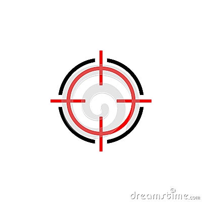 Target Sign Logo Template Illustration Design. Vector EPS 10 Vector Illustration