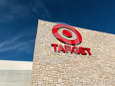 Target Store Exterior Editorial Stock Photo