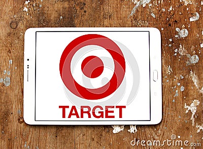 Target stores logo Editorial Stock Photo