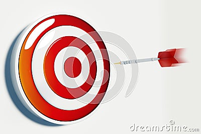 Target and Success Stock Photo