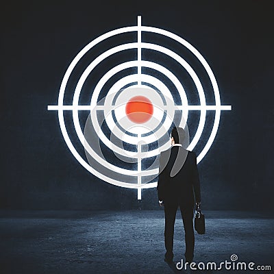 Targeting concept Stock Photo