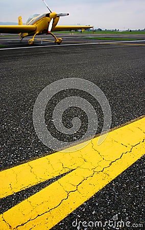 Tarmac Stock Photo