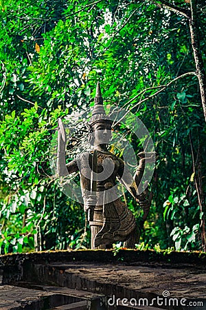 Tarnim Magic Garden Tambon Na Mueang - Ko Samui District Tajlandia by OndaTravel.pl Stock Photo
