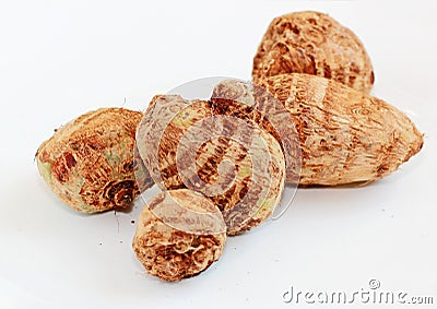 Taro Root Stock Photo