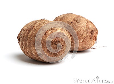 Taro Root Stock Photo