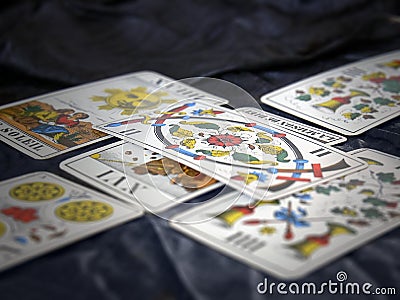 Tarot 3 Stock Photo