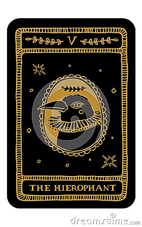 Tarot card. Major Arcana Vector Illustration