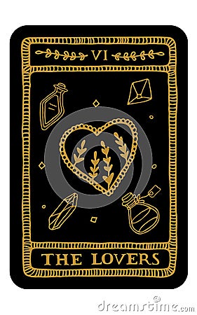 Tarot card. Major Arcana Vector Illustration