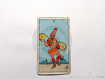 Tarot Cards Divination Occult Magic Stock Photo