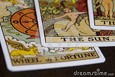 Tarot cards Stock Photo