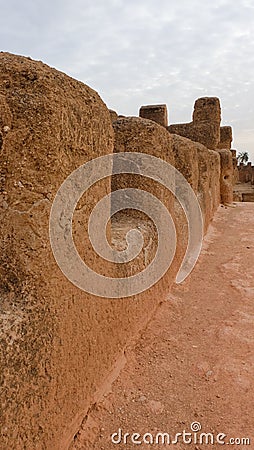 Taroudant is a city in Morocco, known as the `Grandmother of Marrakech` Stock Photo